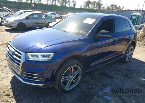 2018 Audi Sq5 3.0T Premium Plus z USA, uszkodzony, nr VIN WA1A4AFY1J2159900